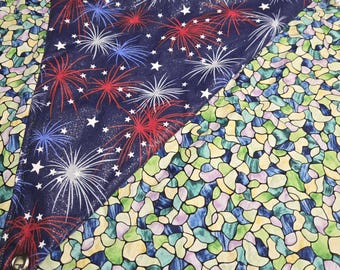 Bearded dragon hammock patriotic fireworks