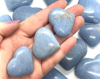 Angelite Heart