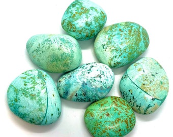 Chrysocolla Palm Stones