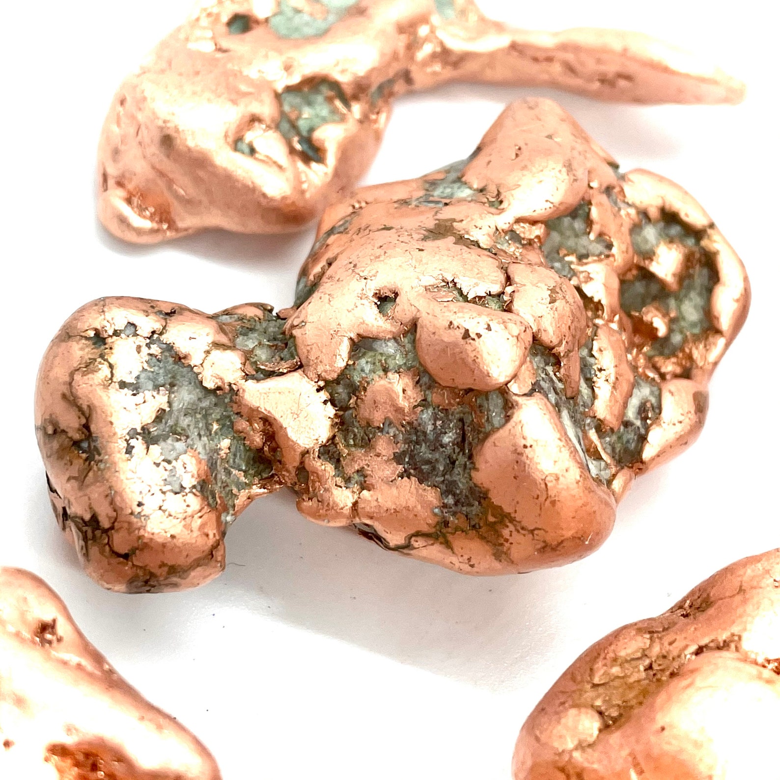 Large Copper Nuggets Pure Copper Nuggets Etsy