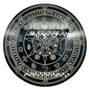 Carte astrologique Grille acrylique découpée au laser, Grille astrologique, Grille de cristal, Astrologie