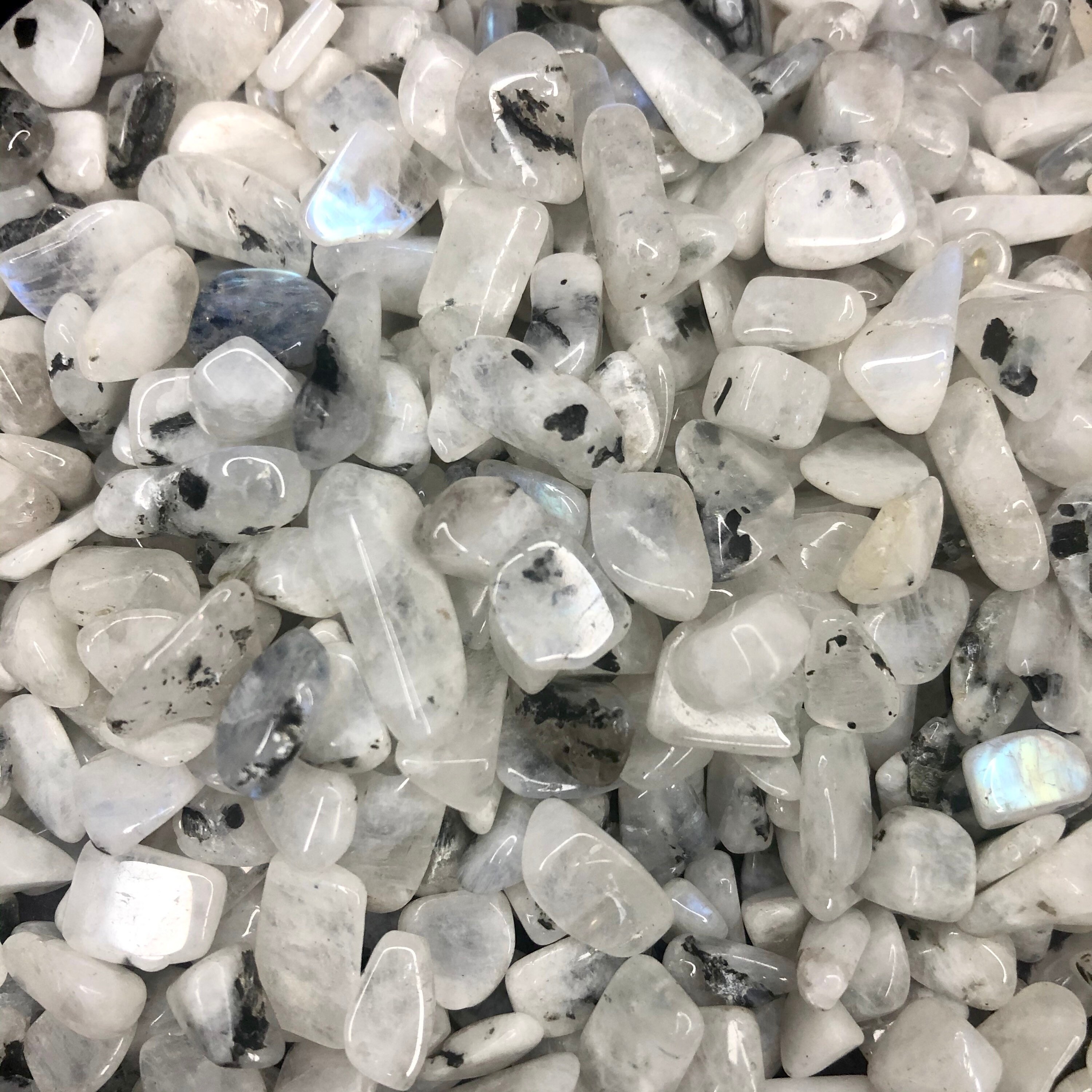 50g Rainbow Moonstone Chips Tumbled Moonstone Chips Etsy
