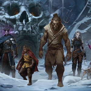 Adventure Party Illustration Commission **Please read description BEFORE ordering**