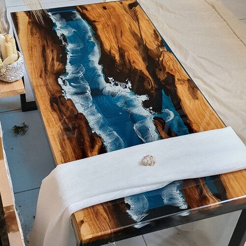 Resin Coffee Table Etsy