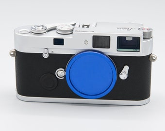 Tapas de cuerpo de montura M Leica de metal anodizado en color