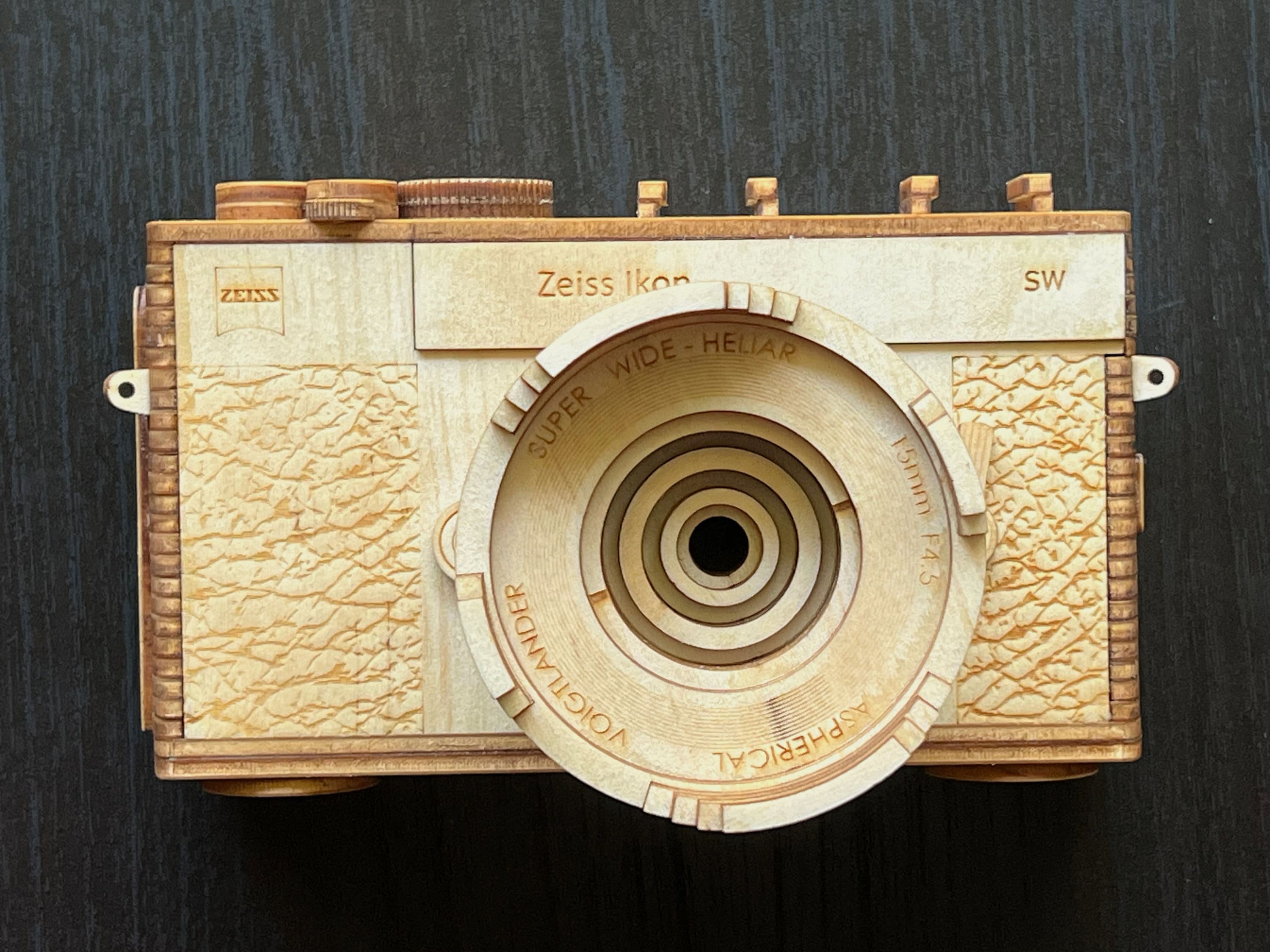 Wooden ZEISS IKON SW Camera Model - Etsy Wooden ZEISS IKON SW Camera Model - Etsy