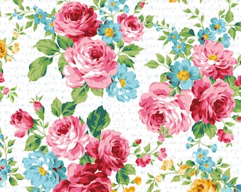 Sweet Rose Seamless Digital Paper. Pioneer Woman-Inspired Downloads. Country Decor. Farmhouse. Pioneer Woman DIY Decor.