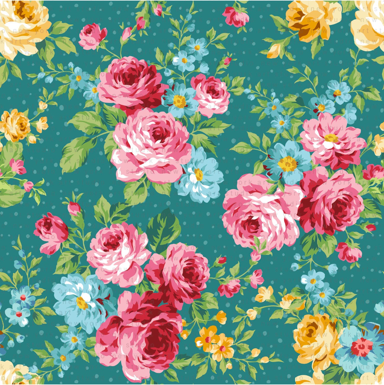 Sweet Rose Seamless Digital Paper. Pioneer Woman-Inspired Downloads. Country Decor. Farmhouse. Pioneer Woman DIY Decor.