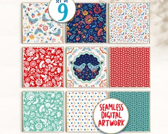 Pioneer Woman Floral Border Design Bundle: Farmhouse Country PNG & JPG (Digital Download