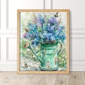 Neutral Watercolor Wildflower Prints Minimalist Boho Wall Decor Botanical Wall Art Digital Download PRINTABLE Floral Prints Farmhouse Print