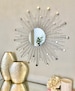 30' Glam Starburst Mirror, Sunburst Mirror,  Starburst Mirror, Mirror wall decor, Sun mirror, wall decor, home decor 