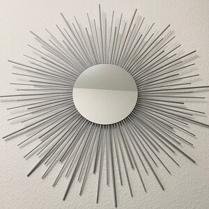 Trio 30 Sunburst Mirrors, Starburst Mirror, Mirror wall decor, Sun mirror, Gold Sunburst mirror, wall decor, Home Decor image 3