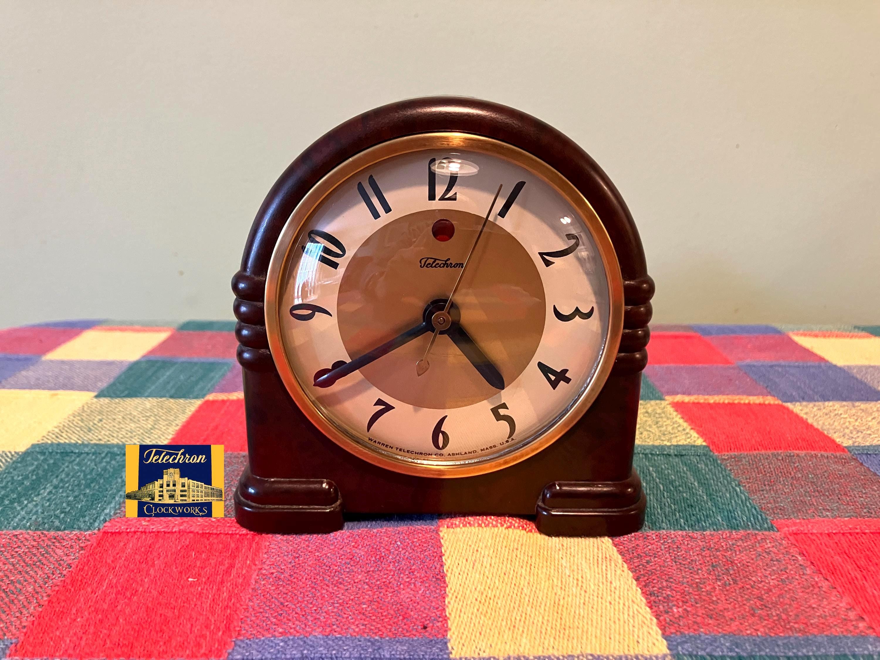 掛け時計アンティーク　USA  Telechron 掛け時計アンティーク USA Telechron