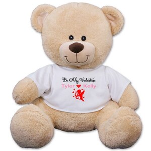 teddy bear with names on them