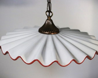 Vintage Pendant Lamp / Ceramic