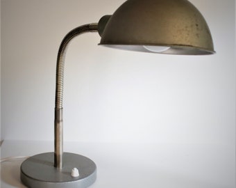 Lampe de table vintage / Style industriel / Yougoslavie / Seventies