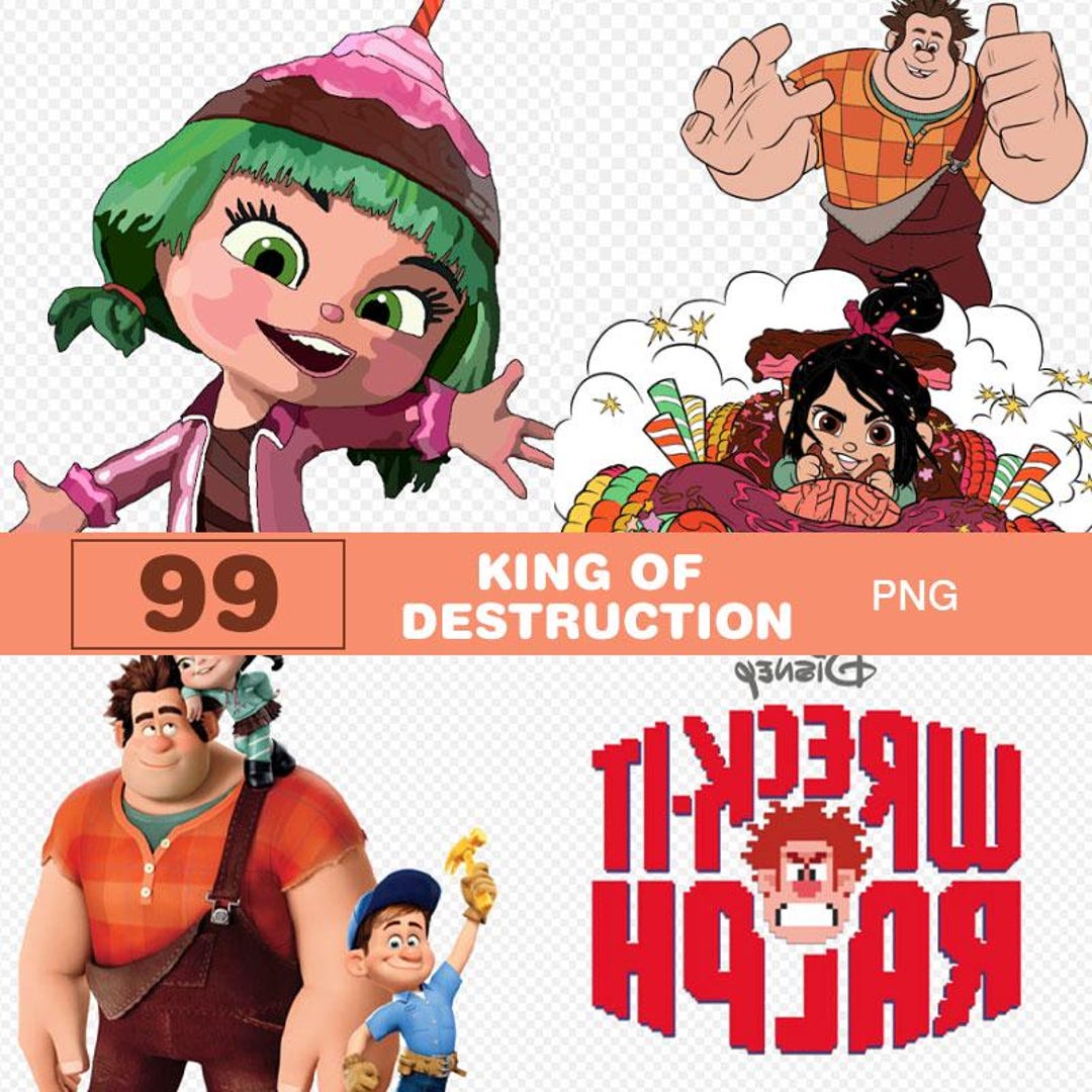 99 Wreck-it Ralph Cartoon Pictures, T-shirt Prints, Jacket Patterns ...