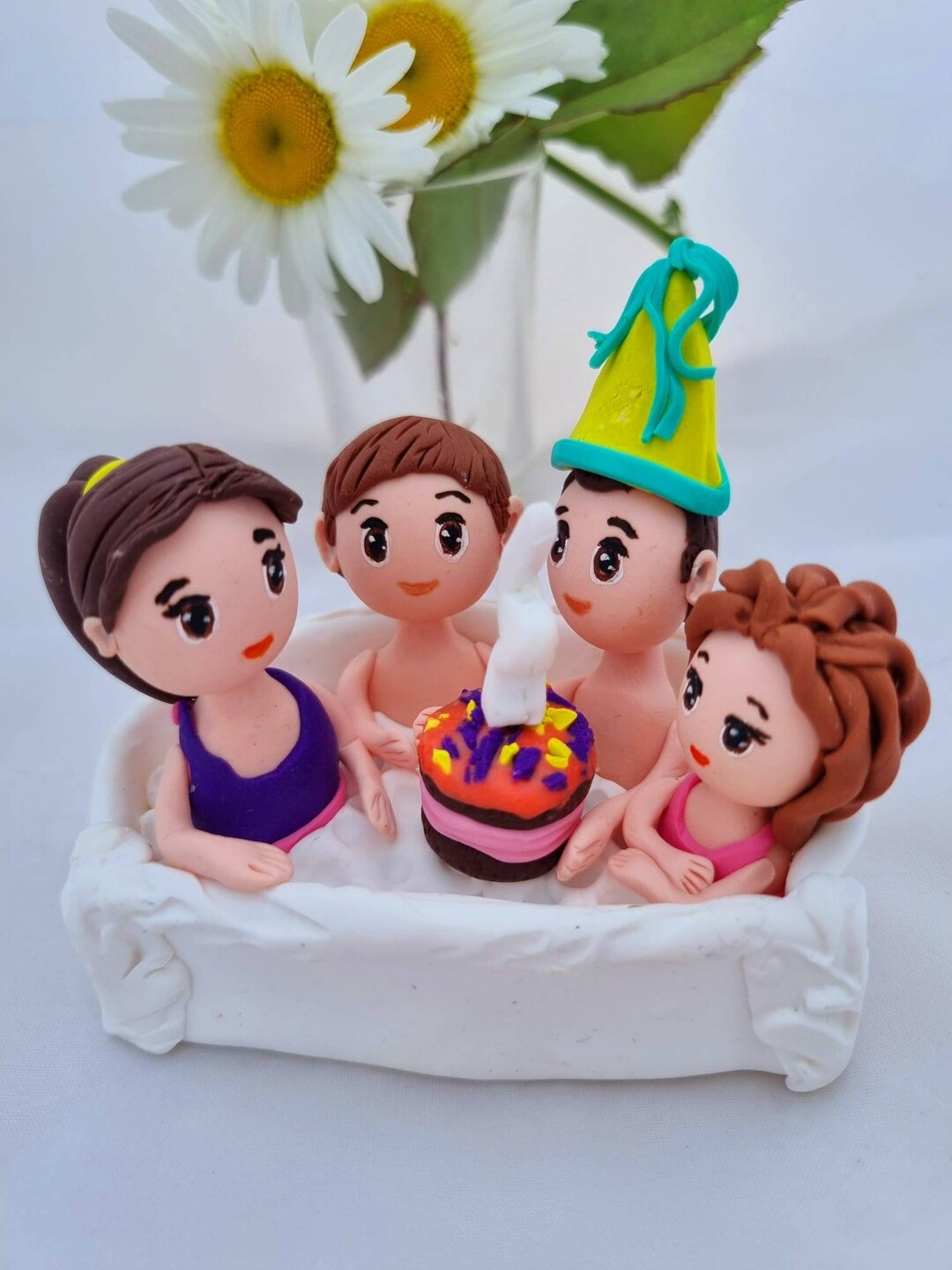 Birthday Cake Topper, Bathtub Birthday Party Etsy