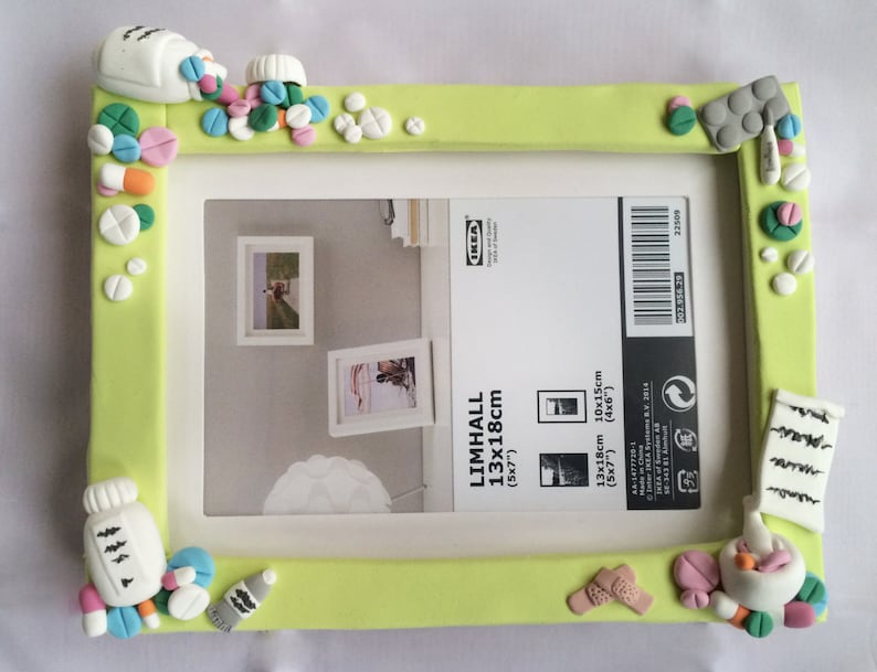 Pharmaceutical Photo Frame Polymer Clay Custom Pills Image 0
