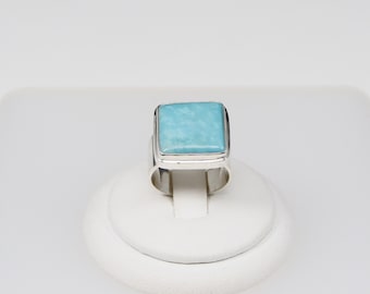 Silver & Turquoise Statement Ring