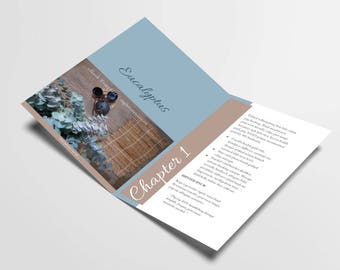 eBook Template | Eucalyptus Fresh | Customizable eBook Template | Google Docs / Windows Word DOCX / Mac Pages / A4 / Letter Available