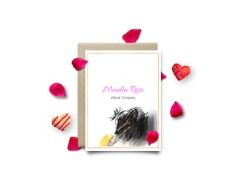 MOULIN Rose | Feminine | Customizable | eBook Template | Google Docs / Windows Word DOCX / Mac Pages / A4 / Letter Available