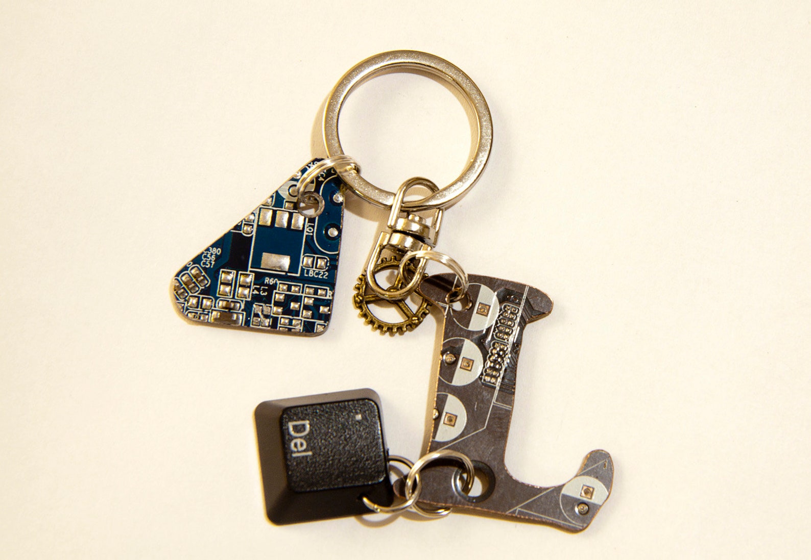 Computer keychain Techie gifts Geeky keychains Electrical Etsy