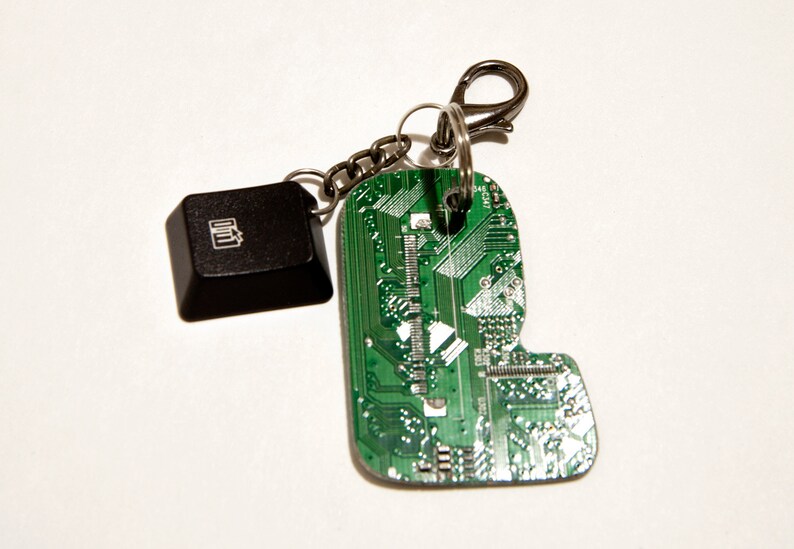 Cpu Keychain Cool Keychains Pc Gamer Gift Geek Keychain Etsy
