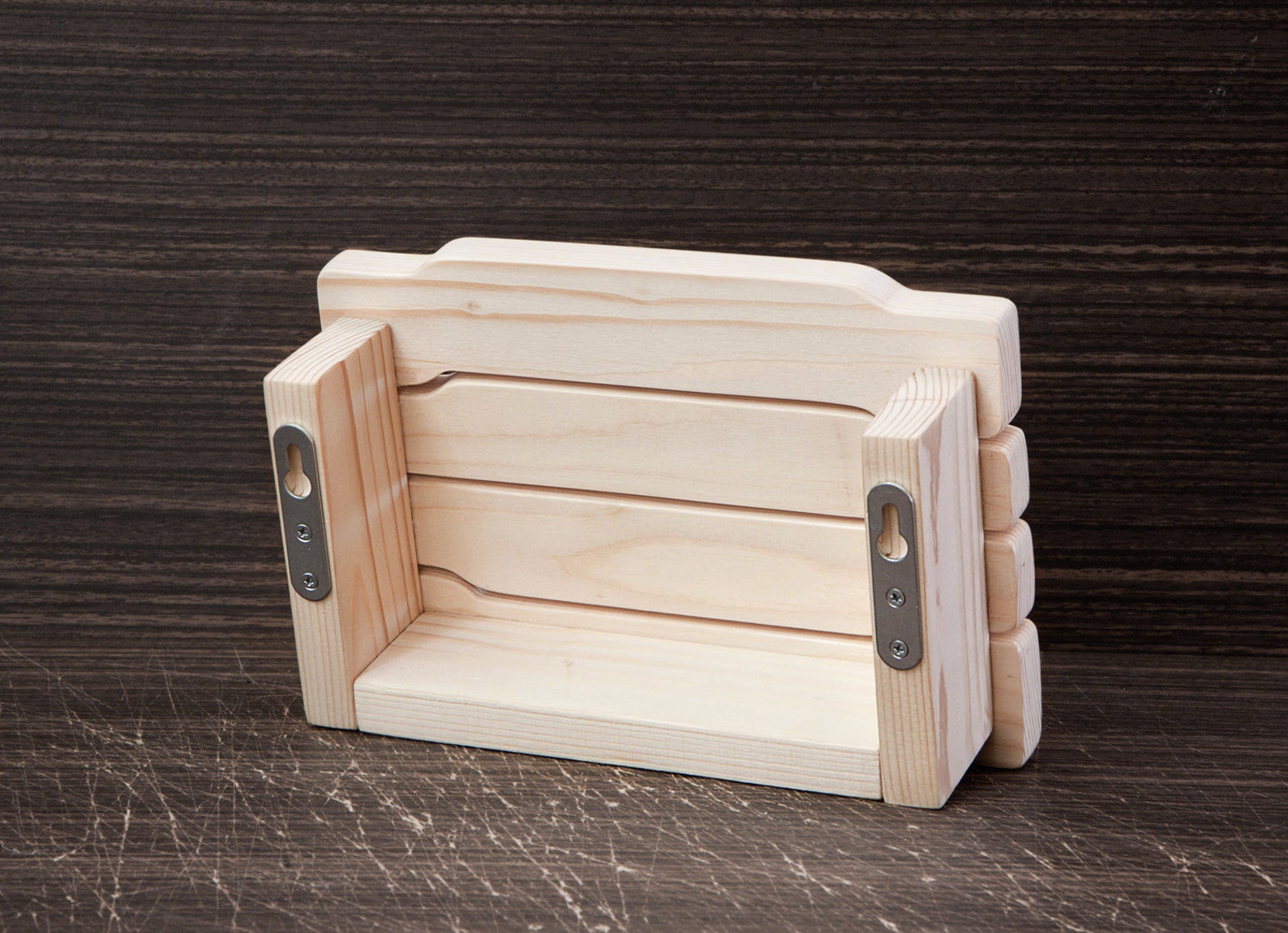 wooden doorbell