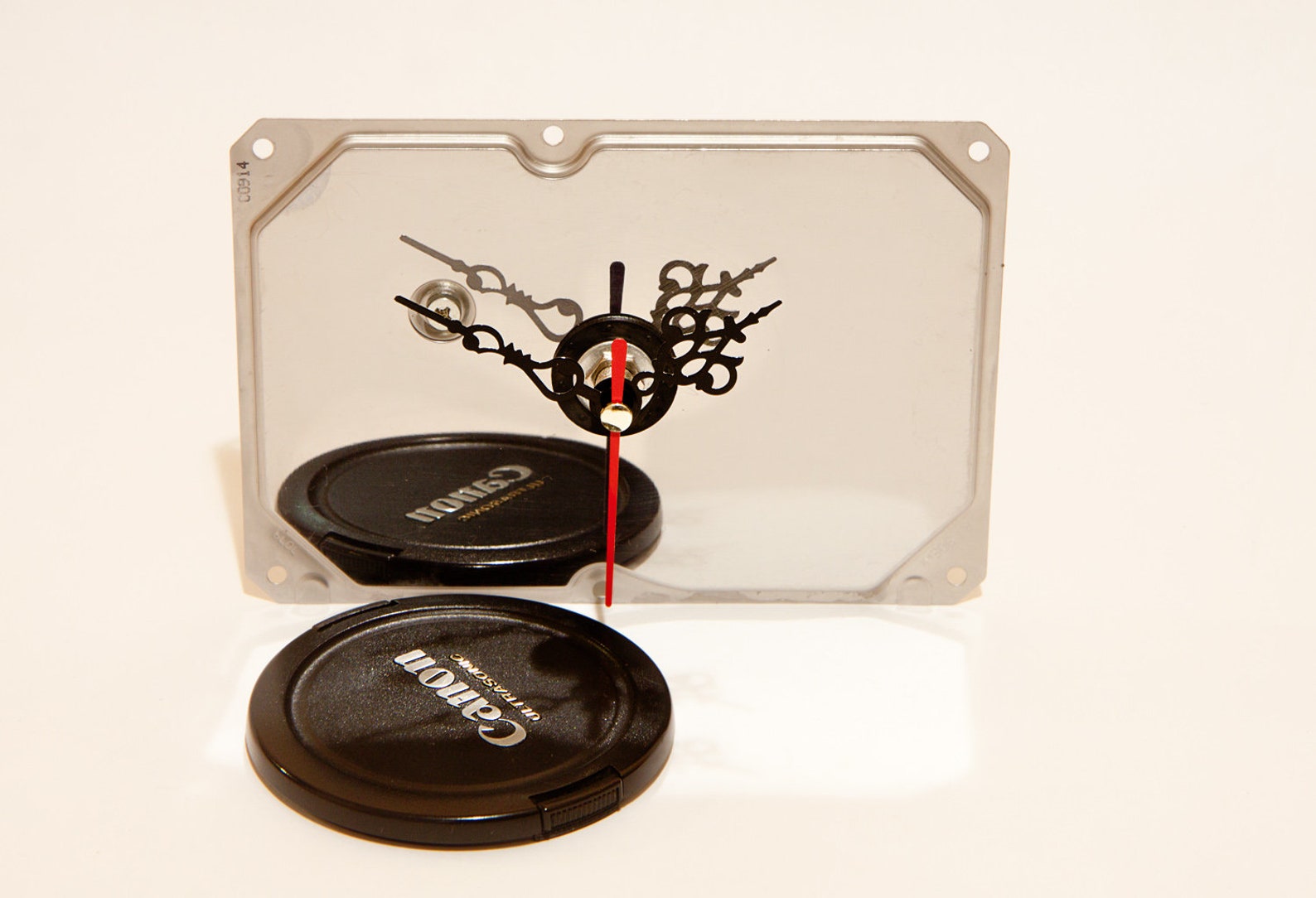 Industrial clock Pc gamer gift Engineers clock Recycled Etsy