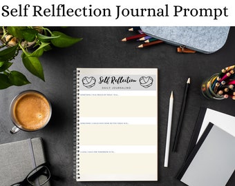 Self Reflection Journal Prompt Digital Download