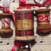 Vintage Spool Ornament Set, Deck the Halls, Christmas Sheet Music, Vintage Lace, Fabric Ribbon, Jingle Bell, Christmas Tree Ornament, Choir