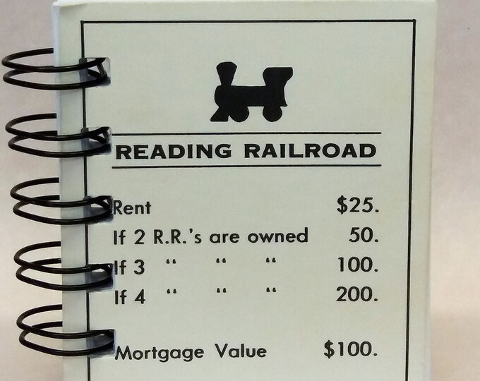 Monopoly Notepad This item is unavailable - Etsy