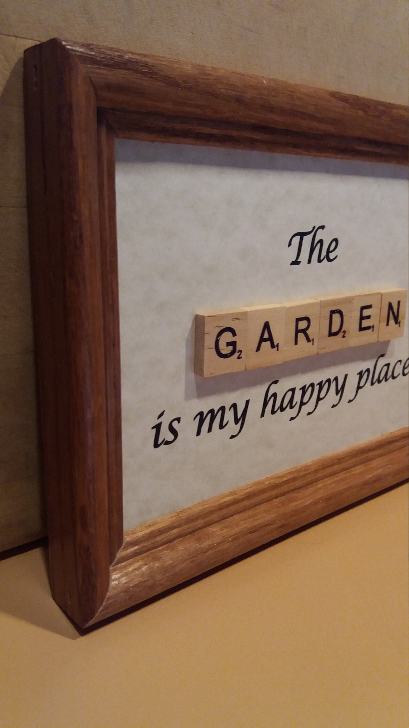 The Garden is My Happy Place Plaque Gardener Gift Gift for Etsy