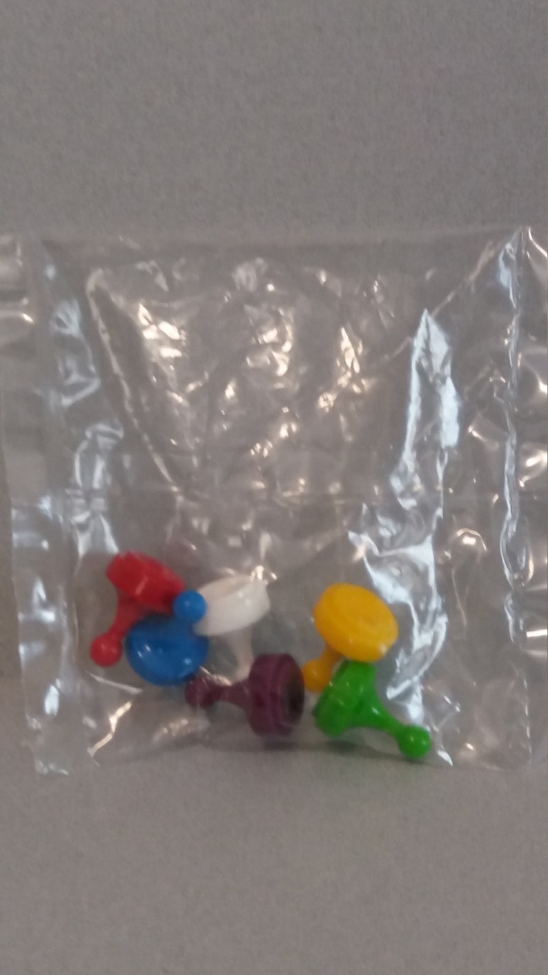 Vintage Clue Game Pieces Metal Game Tokens Replacement Etsy