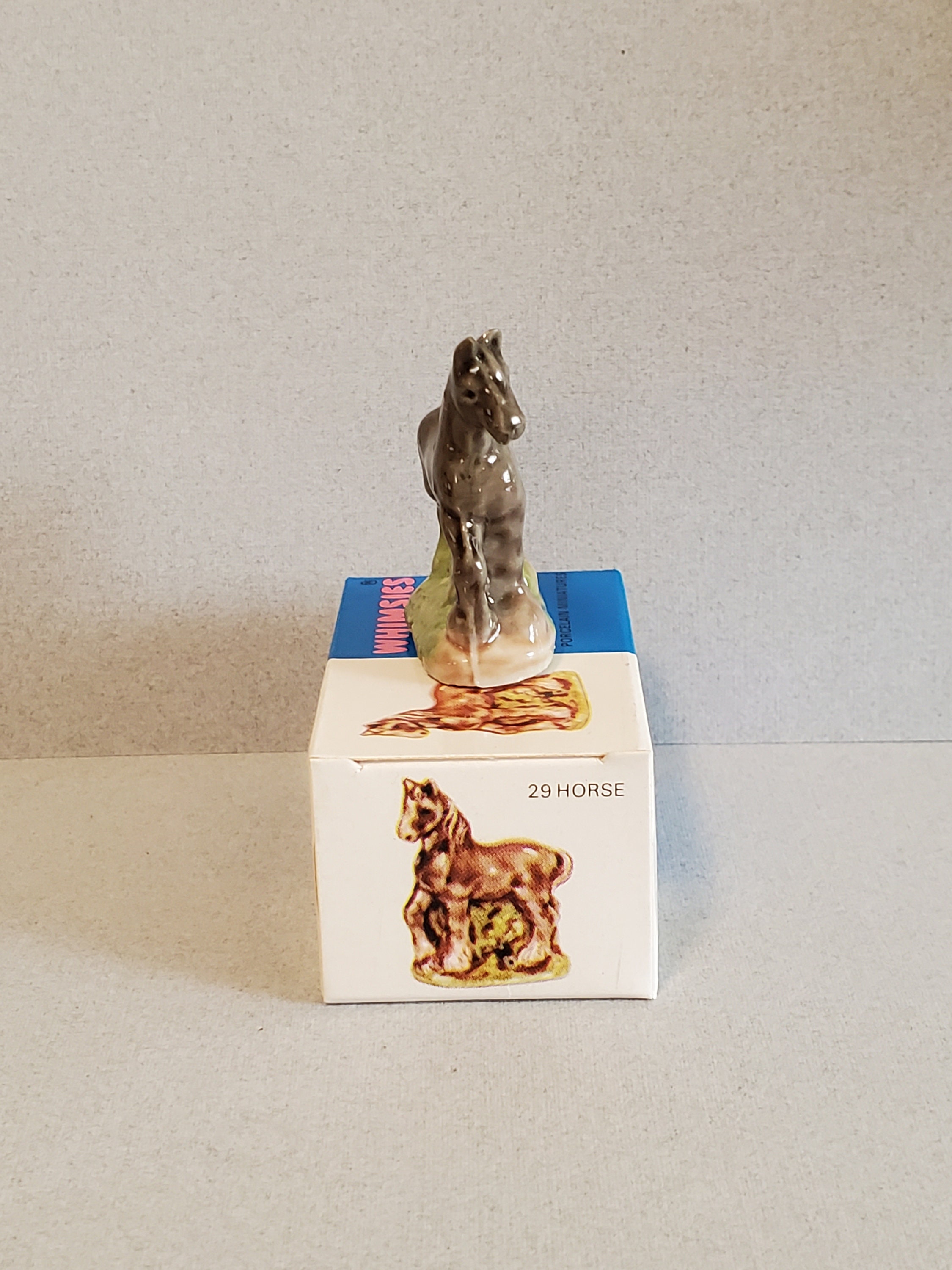 Wade Whimsies, Horse With Original Box, Set 6 1975, Horse