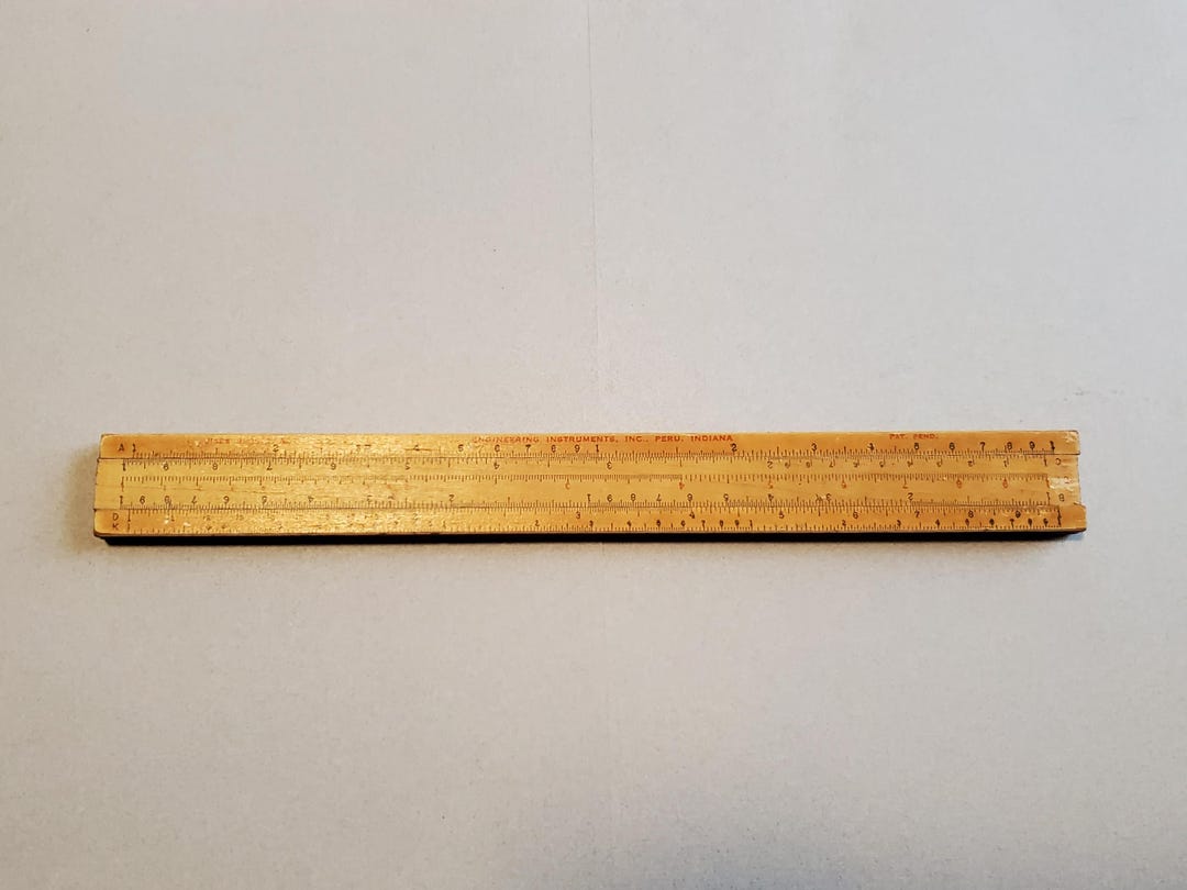 Old Sliding Math Machine Vintage 10