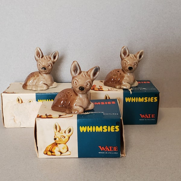 Porcelain Fawn Figurine Etsy