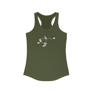 Hydroxytyrosol olive tree babe consultant gift / shirt / Women&#39;s Ideal Racerback Tank