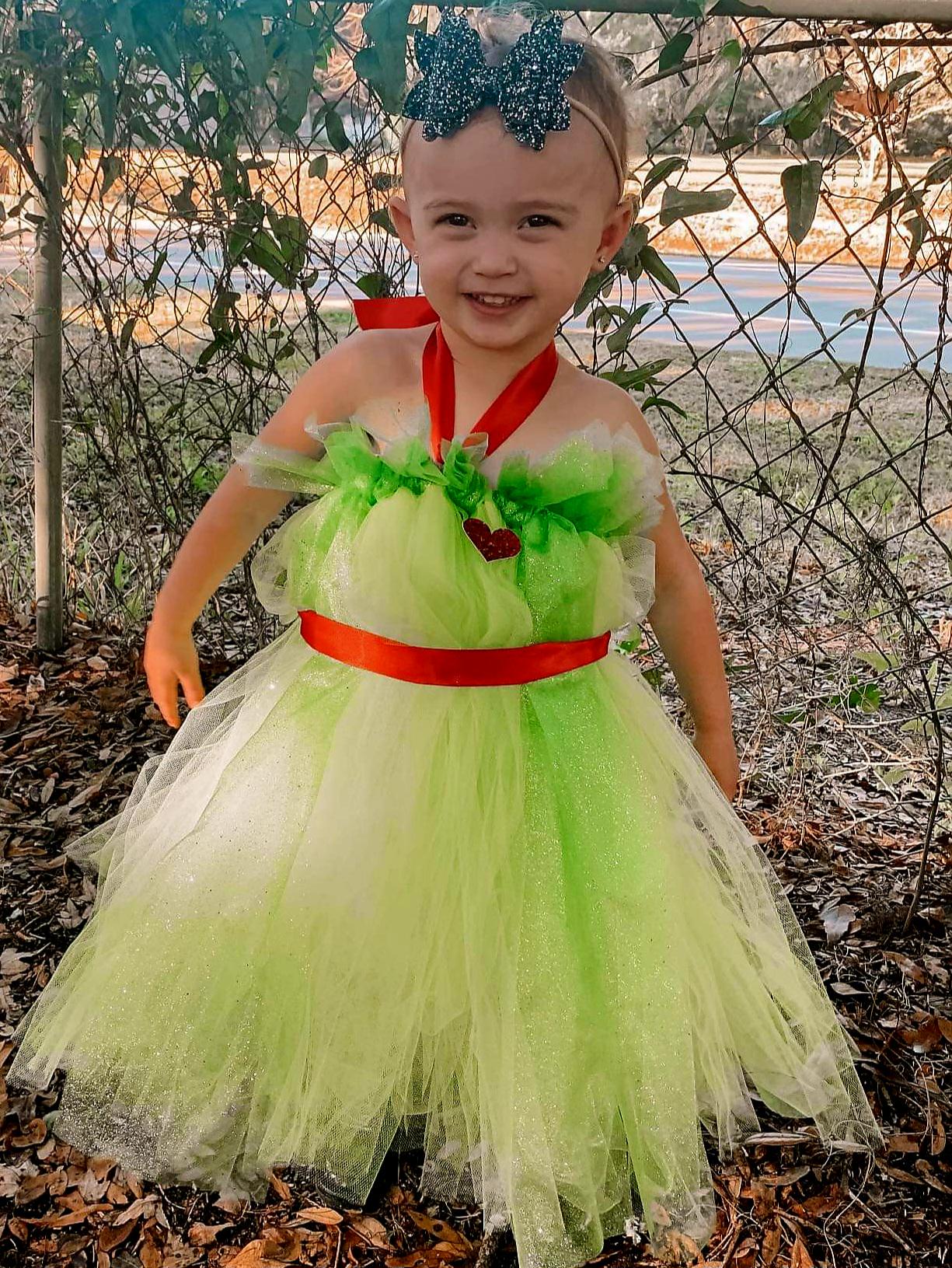Little Girl Grinch Green Dress - Etsy