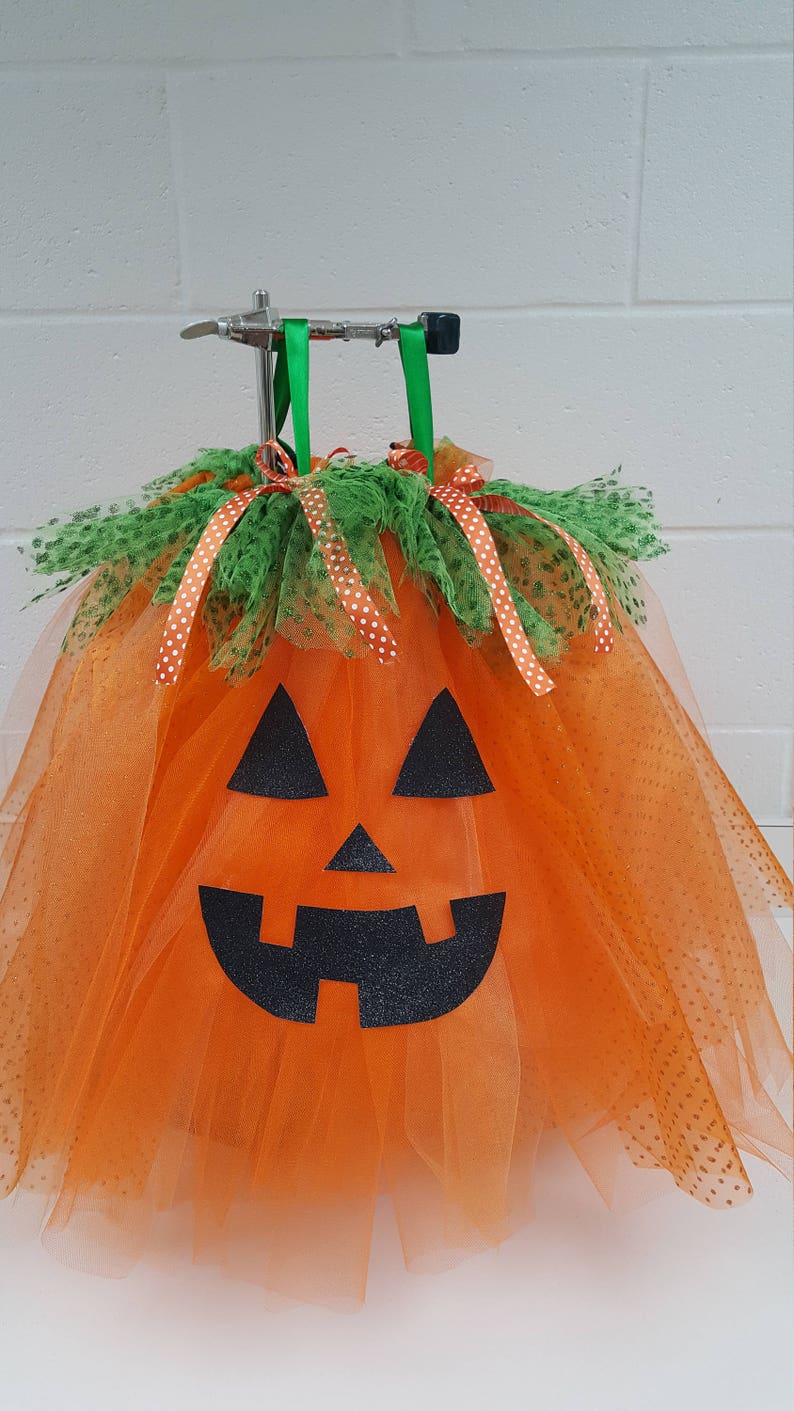 tulle pumpkin costume