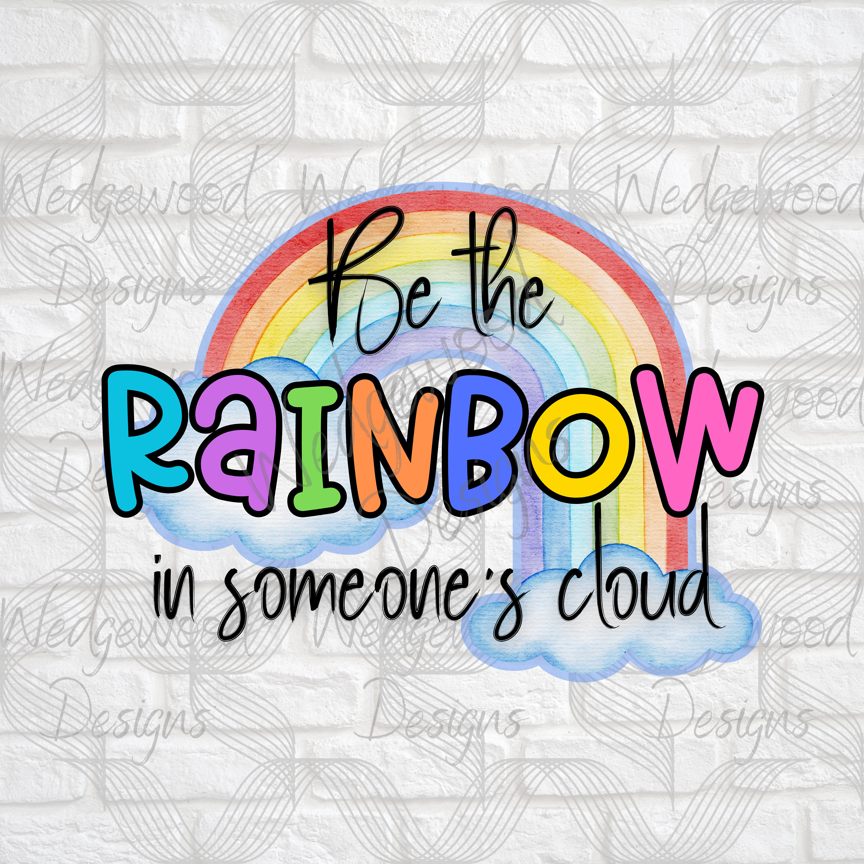 Maya Angelou Inspirational Sticker - 'Be A Rainbow' Quote For Laptop & Water Bottle