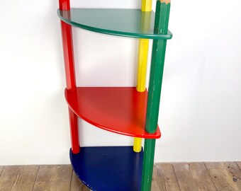 80's-90's ポストモダン ヴィンテージ 鉛筆 シェルフ ペンシル 80's