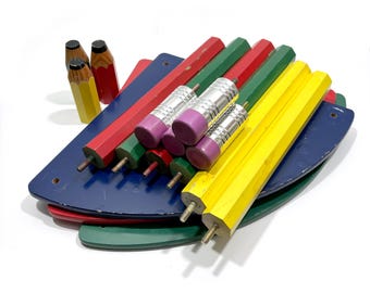 80’s-90’s ポストモダン ヴィンテージ 鉛筆 シェルフ ペンシル 80's-90's ポストモダン ヴィンテージ 鉛筆 シェルフ ペンシル - メルカリ