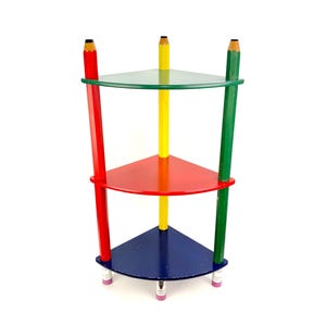 その他 80's postmodern shelf Postmodern Italian Graffiti Shelf by Rodney Kinsman for