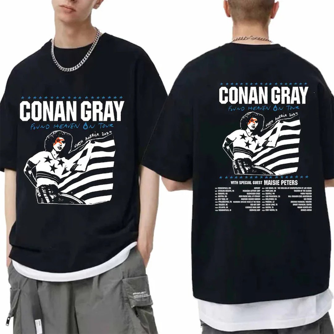 Conan Gray Found Heaven on Tour 2024 Shirt, Conan Gray Fan Shirt, Conan
