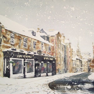 High Quality Print - Greyfriars Bobby&#39;s Bar, Edinburgh