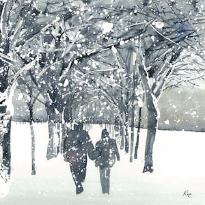Impresión de alta calidad - Meadows Snow