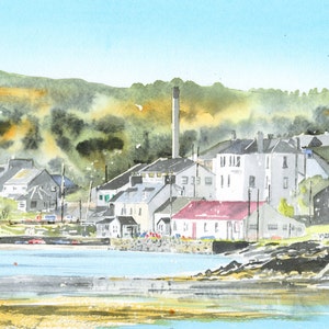 Scottish Distillery Greeting Card - Isle Of Jura