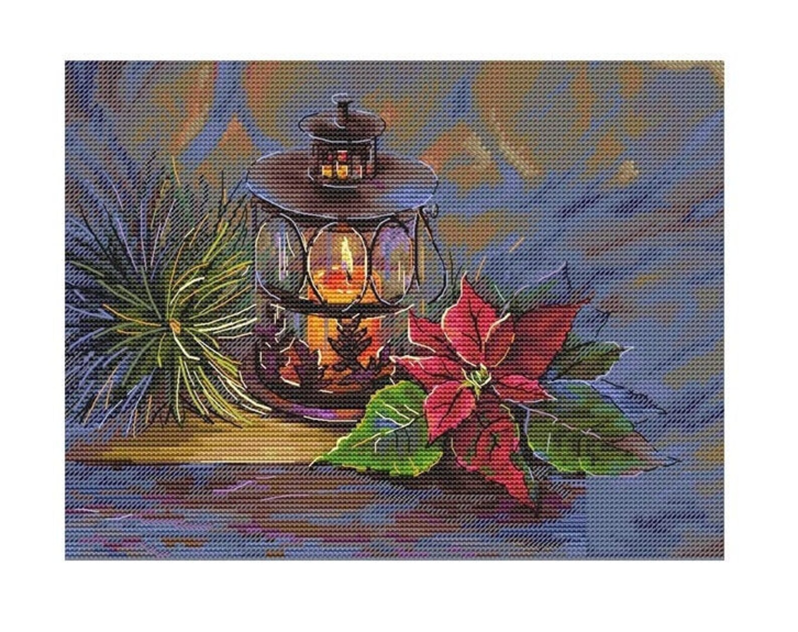 Candle Cross Stitch Pattern PDF Instant Download Light Cross Etsy